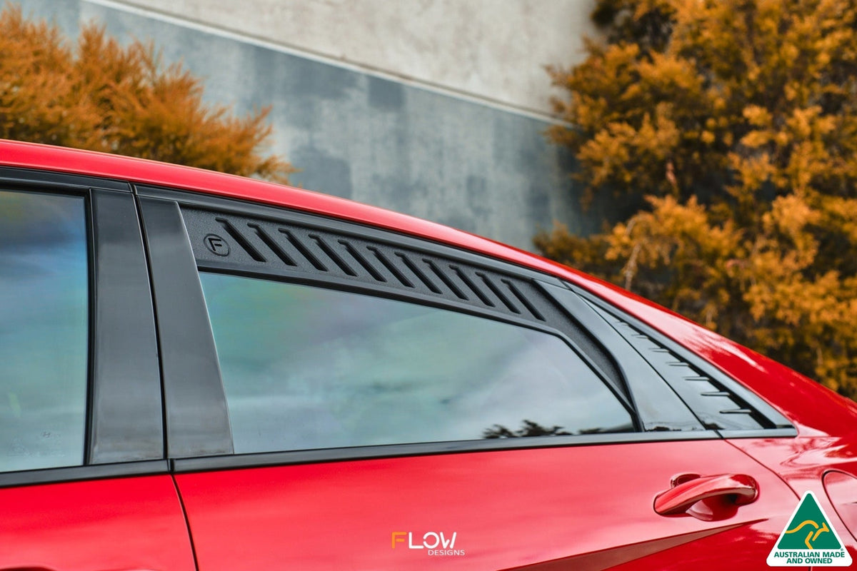 Flow Designs - CN7 Elantra N Line Sedan 2020 Rear Window Vents (Pair)