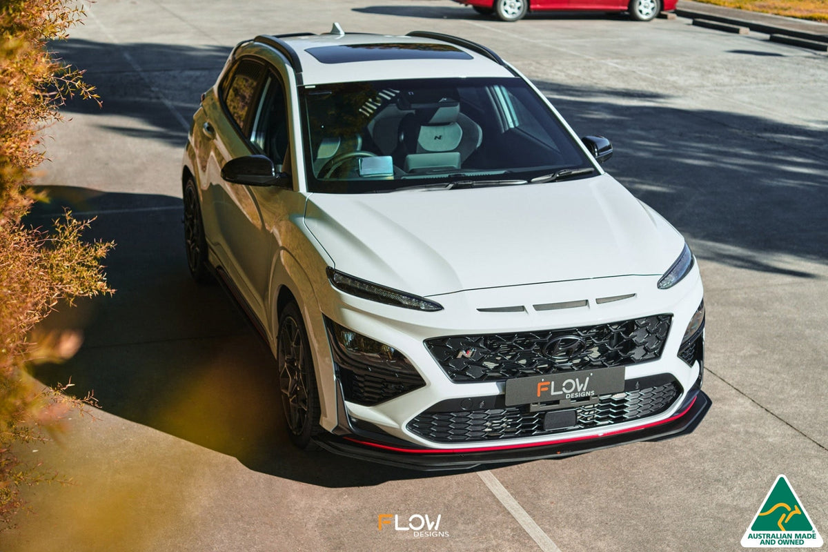 Flow Designs - Kona N Front Lip Splitter Extensions (Pair)