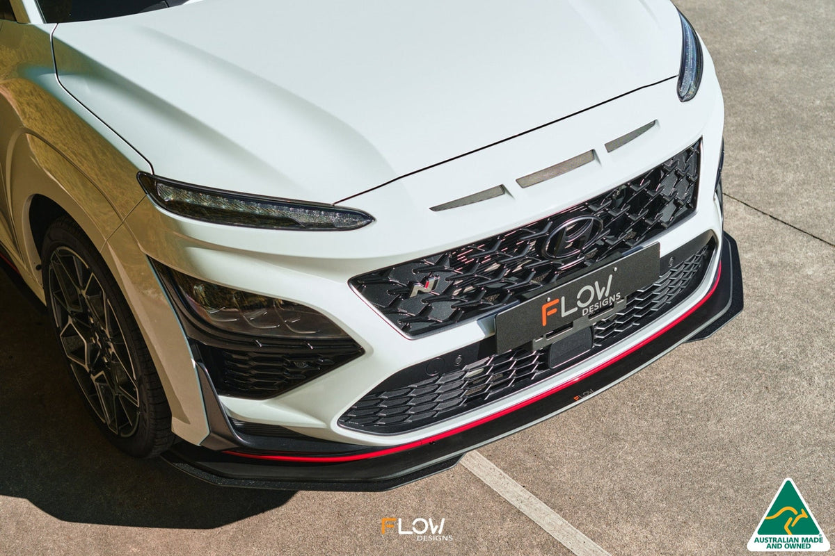 Flow Designs - Kona N Front Lip Splitter Extensions (Pair)