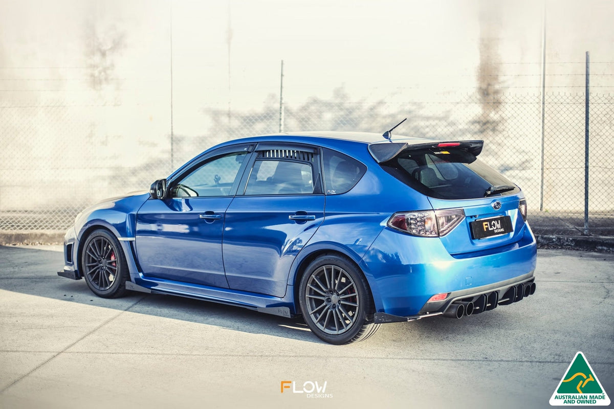 Flow Designs - Impreza WRX / STI G3 Hatch (FL) Side Skirt Splitters (Pair)