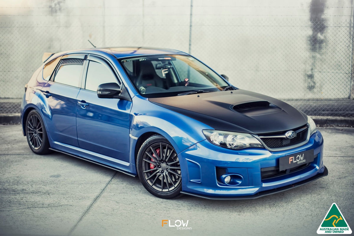 Flow Designs - Impreza WRX / STI G3 Hatch (FL) Side Skirt Splitters (Pair)