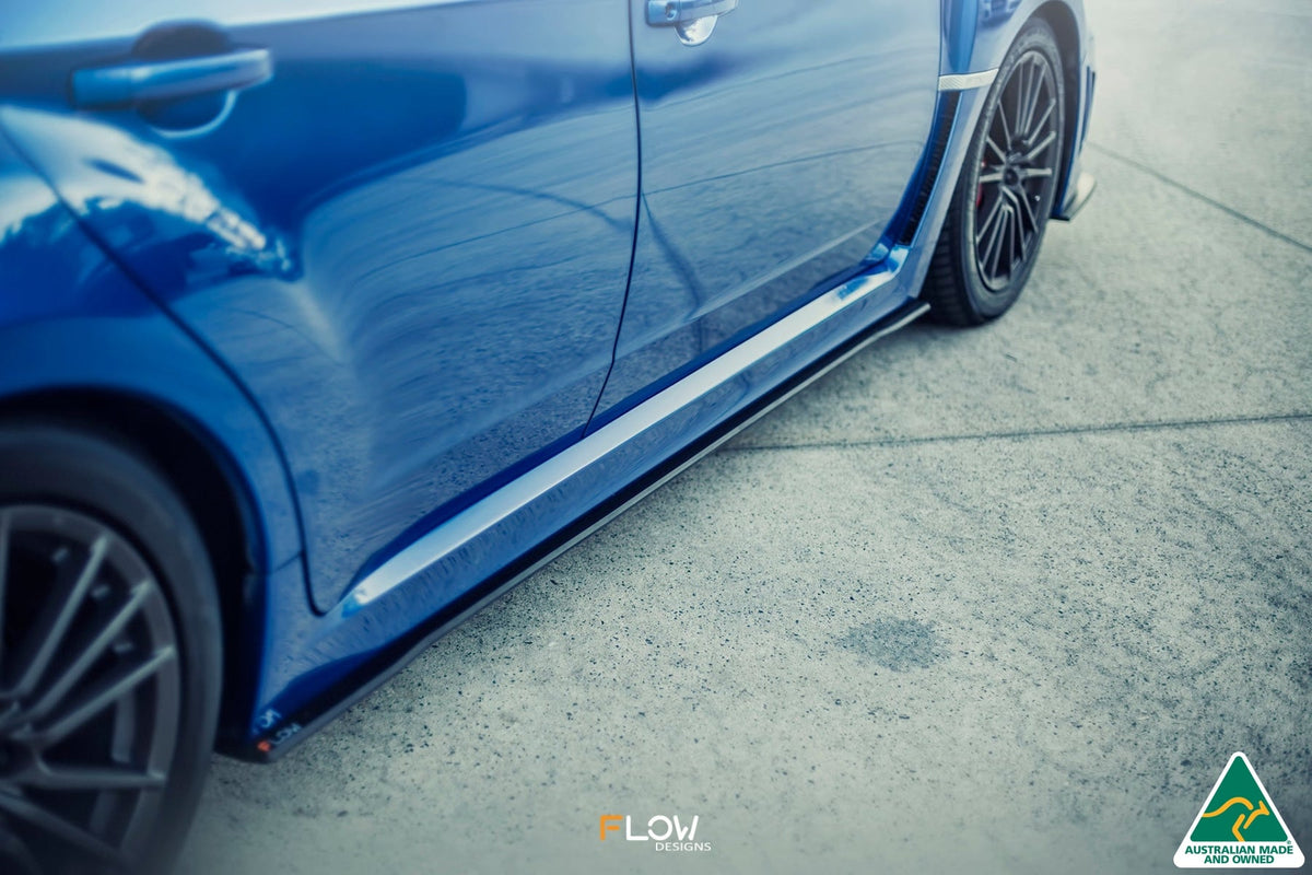 Flow Designs - Impreza WRX / STI G3 Hatch (FL) Side Skirt Splitters (Pair)