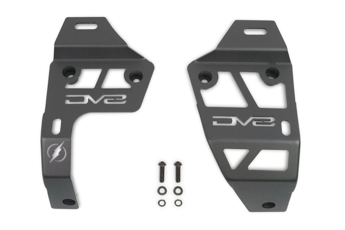DV8 Offroad - 2021-2026 Jeep Wrangler JL 4xe | Dual Light Pod Mounts - LBJL-12