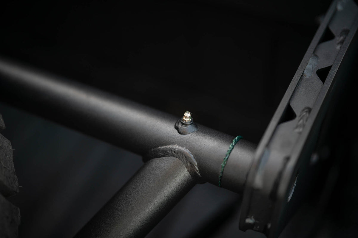 DV8 Offroad - 2020-2025 Jeep Gladiator JT Adjustable In-Bed Spare Tire Carrier - TCGL-03