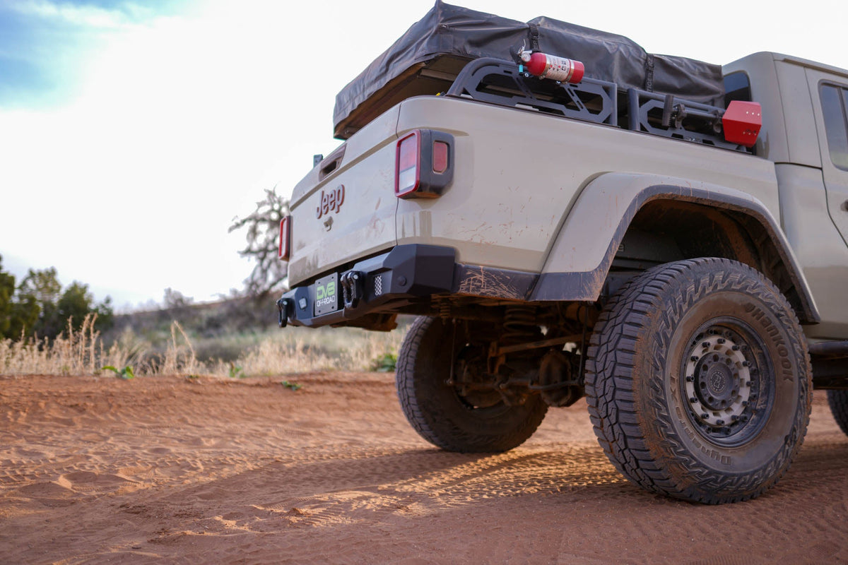 DV8 Offroad - 2020-2026 Jeep Gladiator JT | MTO Series Rear Bumper - RBGL-12