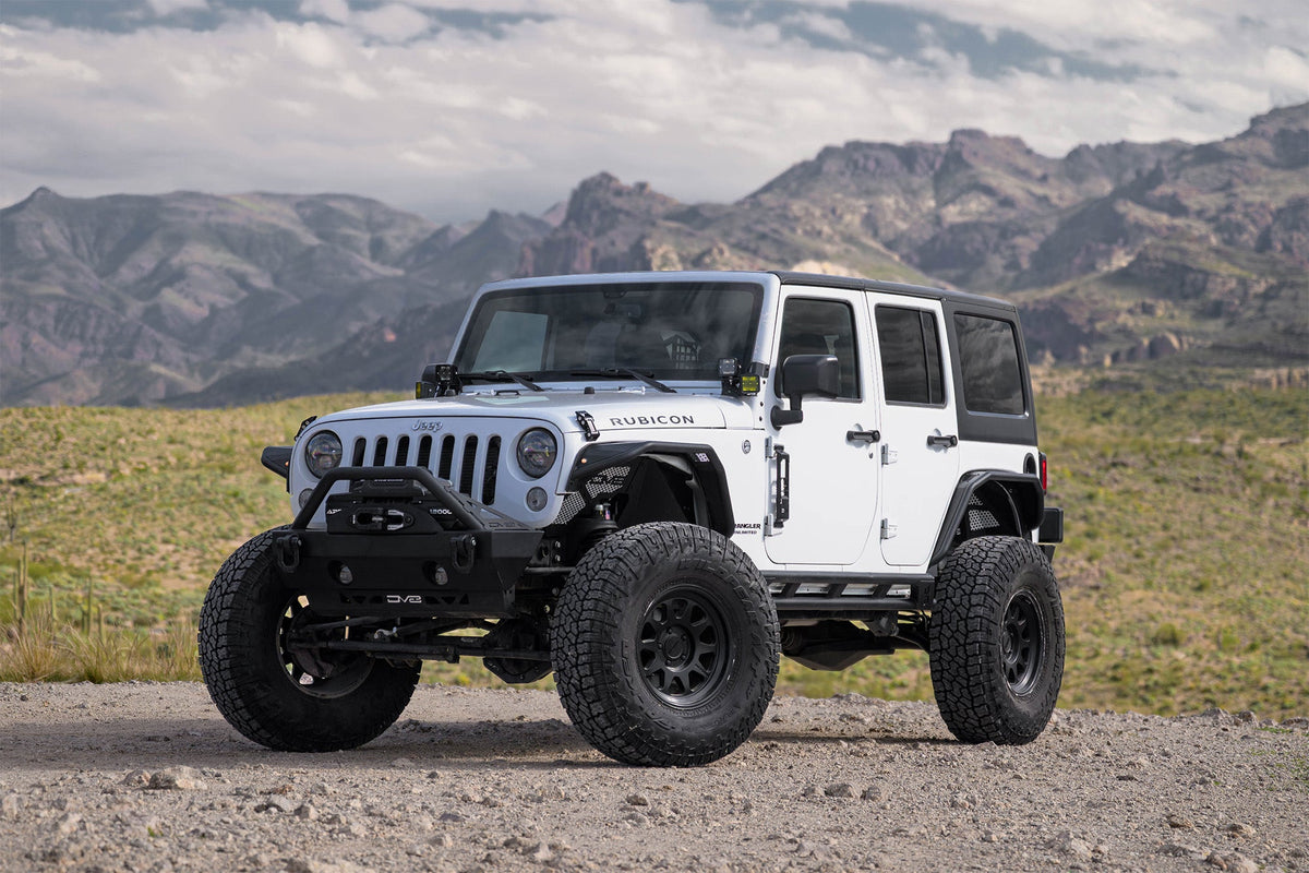 DV8 Offroad - 2007-2018 Jeep Wrangler JK | Spec Series Fender Flares - FDJK-06