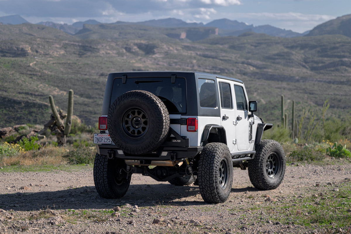 DV8 Offroad - 2007-2018 Wrangler JK | Tire Carrier for MTO Bumper - TCJK-13