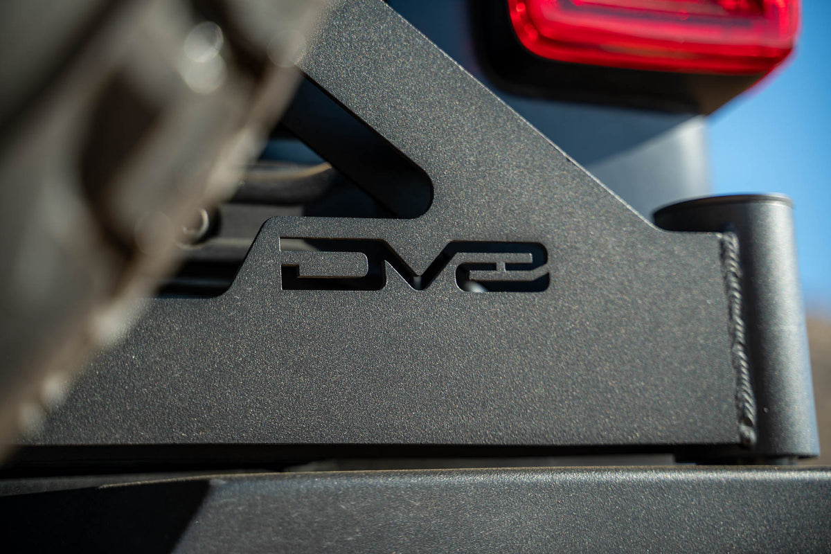 DV8 Offroad - 2018-2026 Jeep Wrangler JL | MTO Series Bumper Spare Tire Swing Gate - TCJL-13