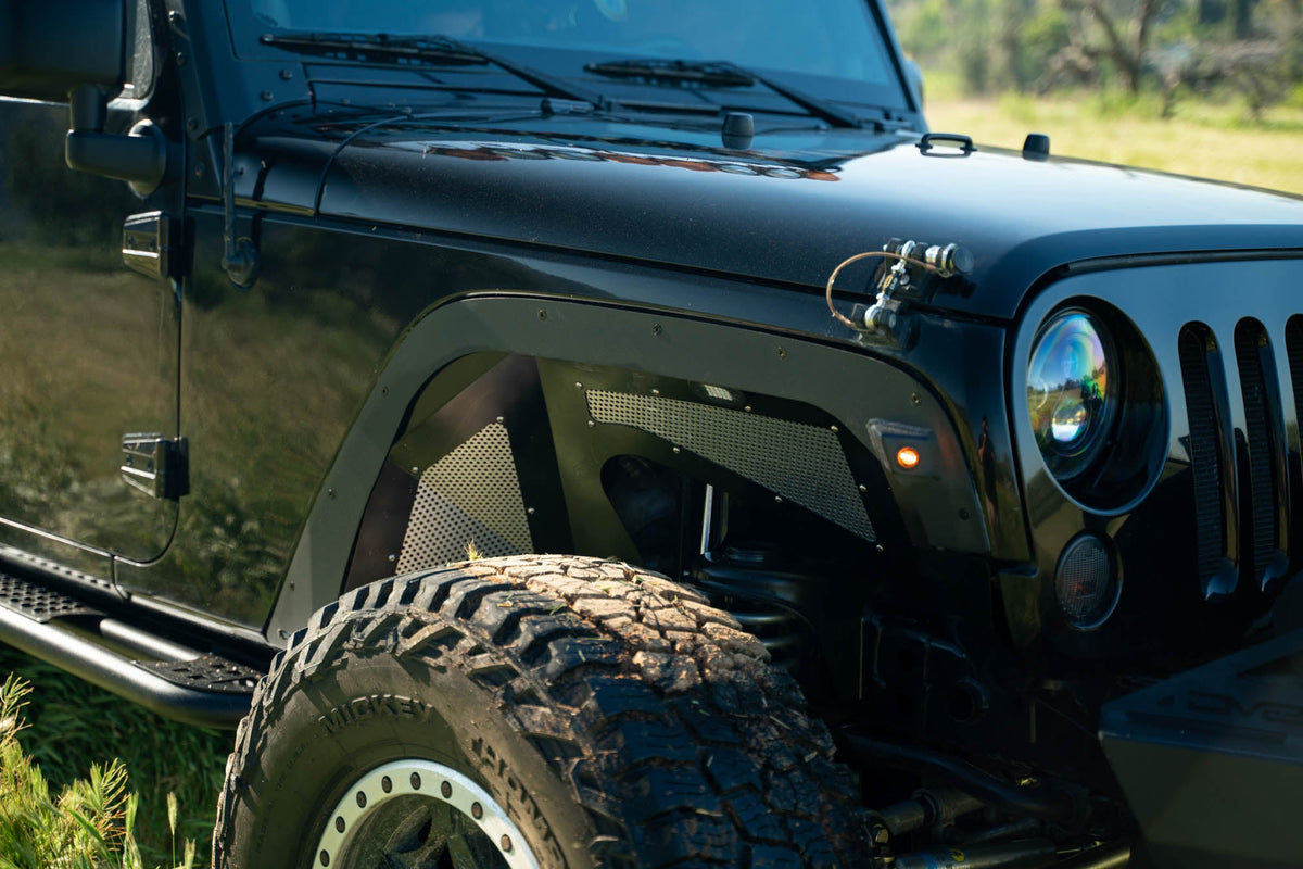 DV8 Offroad - 2007-2018 Jeep Wrangler JK | Fender Flare Deletes - FDJK-08