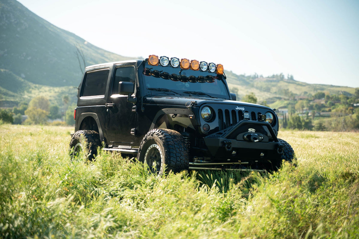 DV8 Offroad - 2007-2018 Jeep Wrangler JK | Fender Flare Deletes - FDJK-08