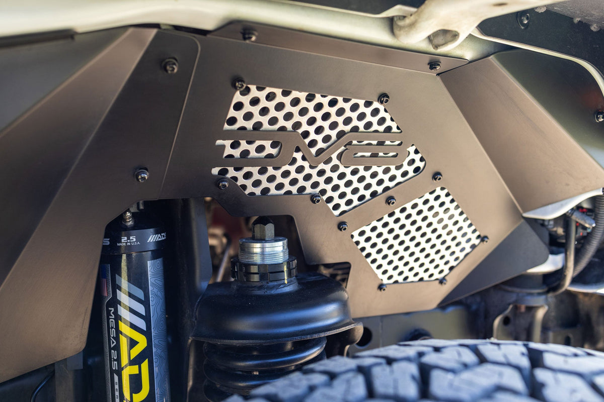 DV8 Offroad - 2007-2018 Jeep Wrangler JK Front Inner Fenders - INFEND-10FB