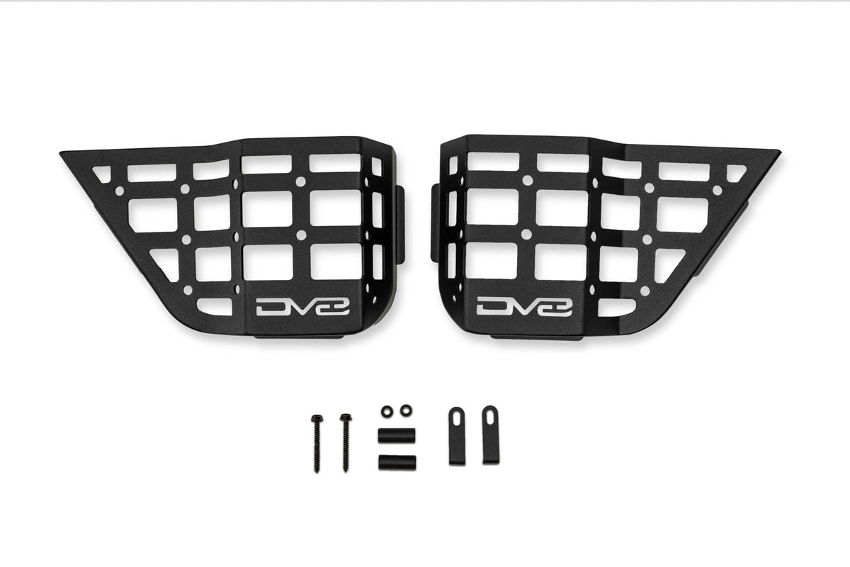 DV8 Offroad - 2011-2018 Jeep Wrangler JK | Rear Door Pocket Molle Panels - MPJK-06