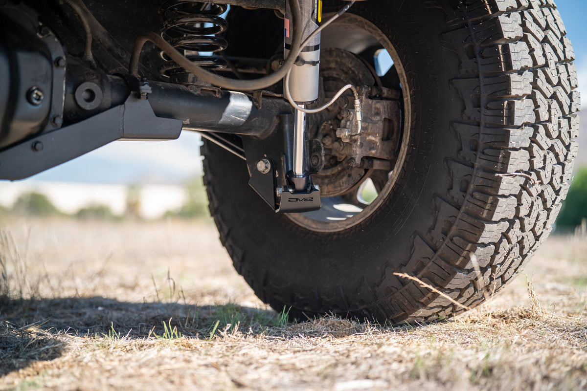 DV8 Offroad - 2007-2018 Jeep Wrangler JK Rear Shock & Link Skid Plates - SPJK-04