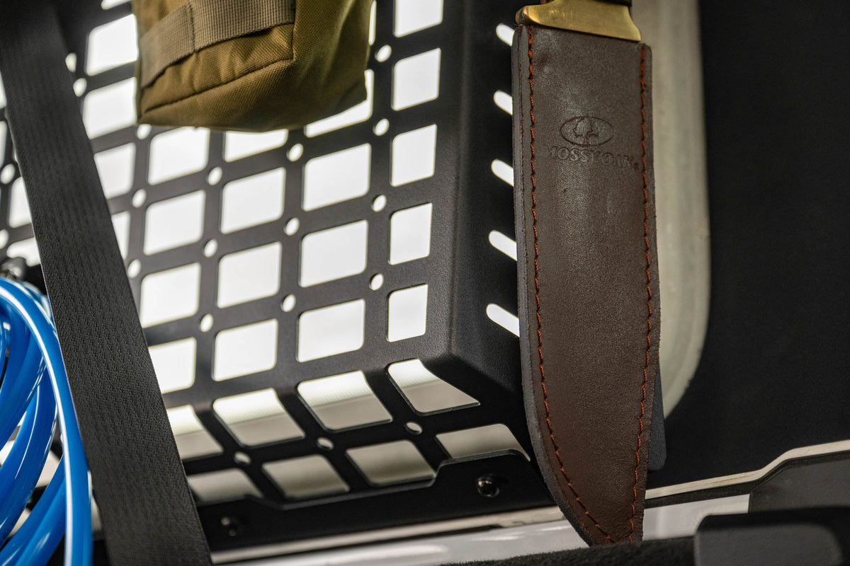 DV8 Offroad - 2018-2026 Jeep Wrangler JL 4-Door Rear Window Pocketed Molle Panels - MPJL-02