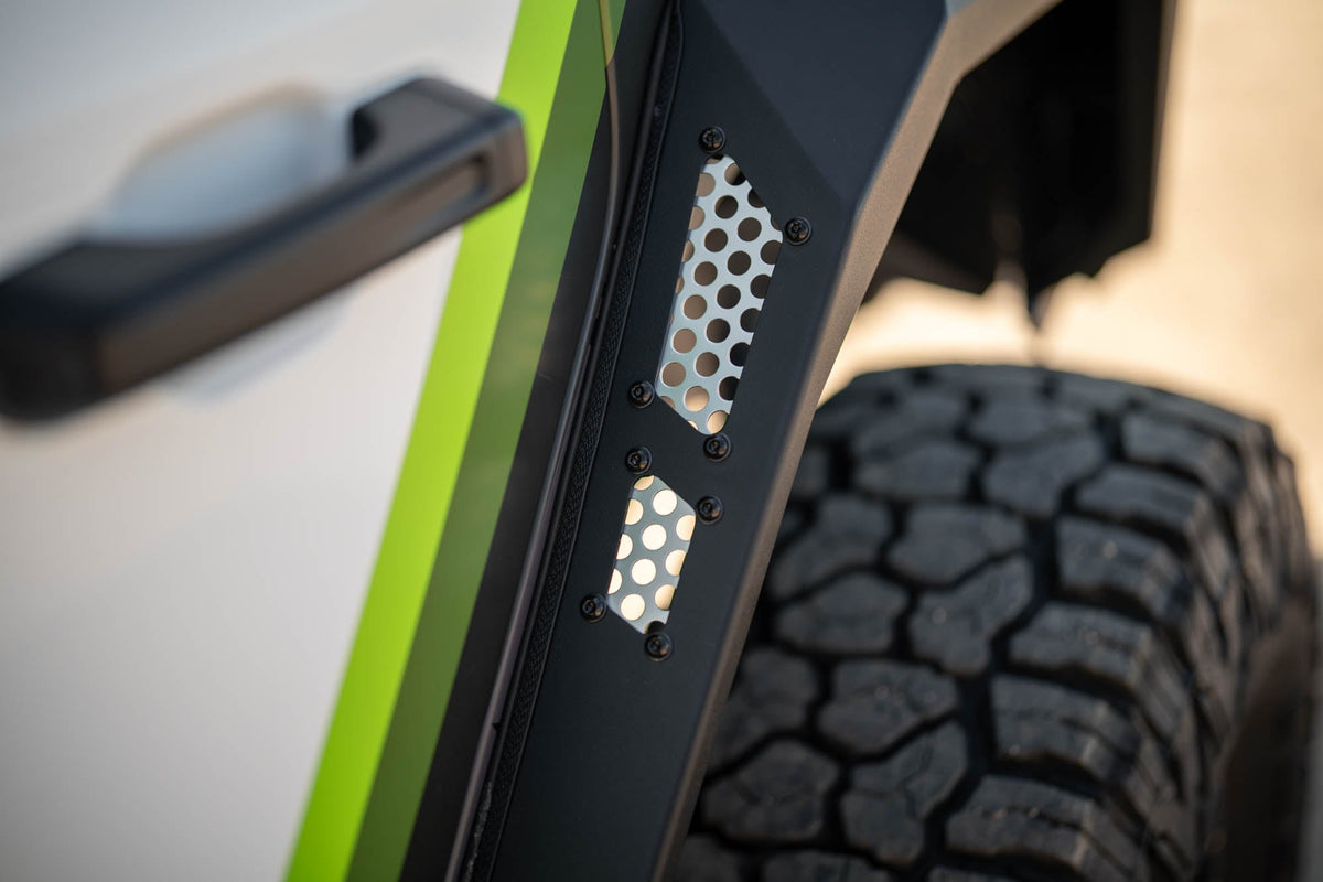 DV8 Offroad - 2018-2026 Jeep Wrangler JL Armor Fender Flares - FDJL-09