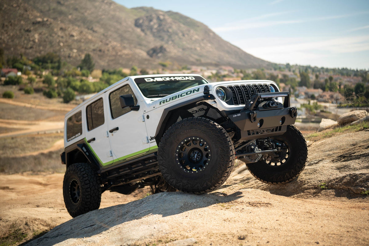 DV8 Offroad - 2018-2026 Jeep Wrangler JL Armor Fender Flares - FDJL-09