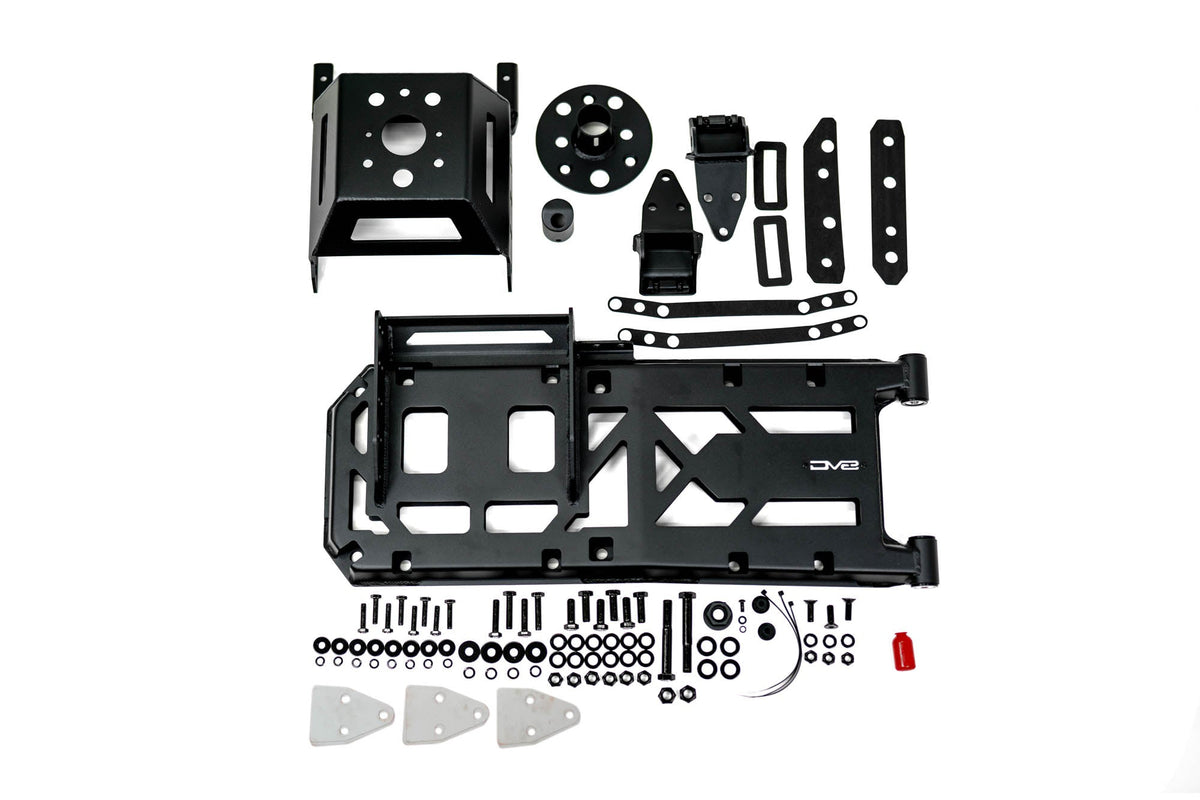 DV8 Offroad - 2018-2026 Jeep Wrangler JL Spare Tire Carrier - TCJL-15