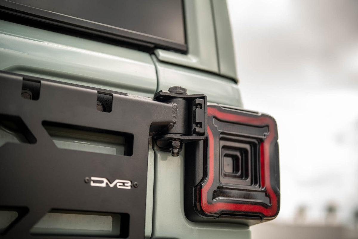 DV8 Offroad - 2018-2026 Jeep Wrangler JL Spare Tire Carrier - TCJL-15