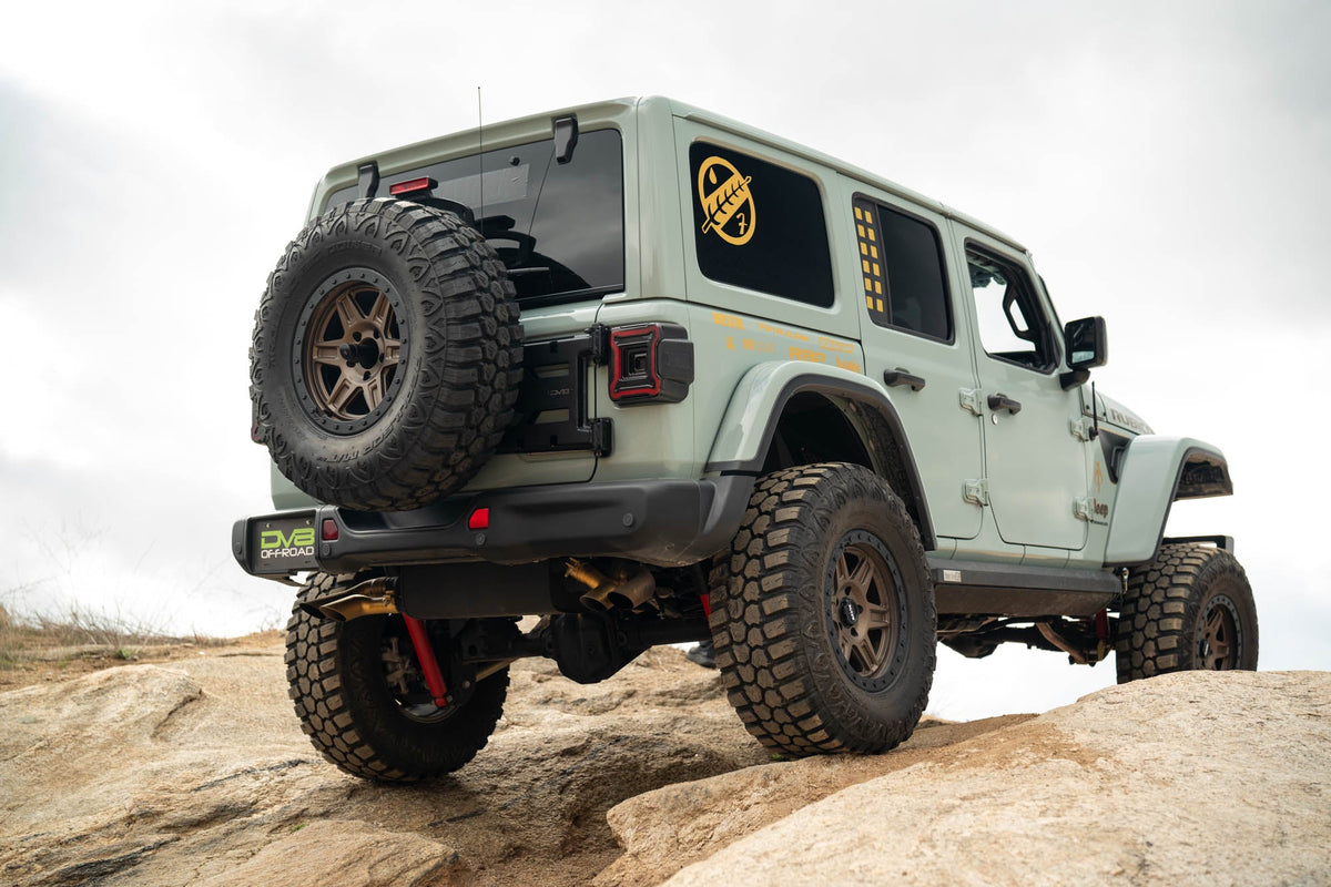 DV8 Offroad - 2018-2026 Jeep Wrangler JL Spare Tire Carrier - TCJL-15