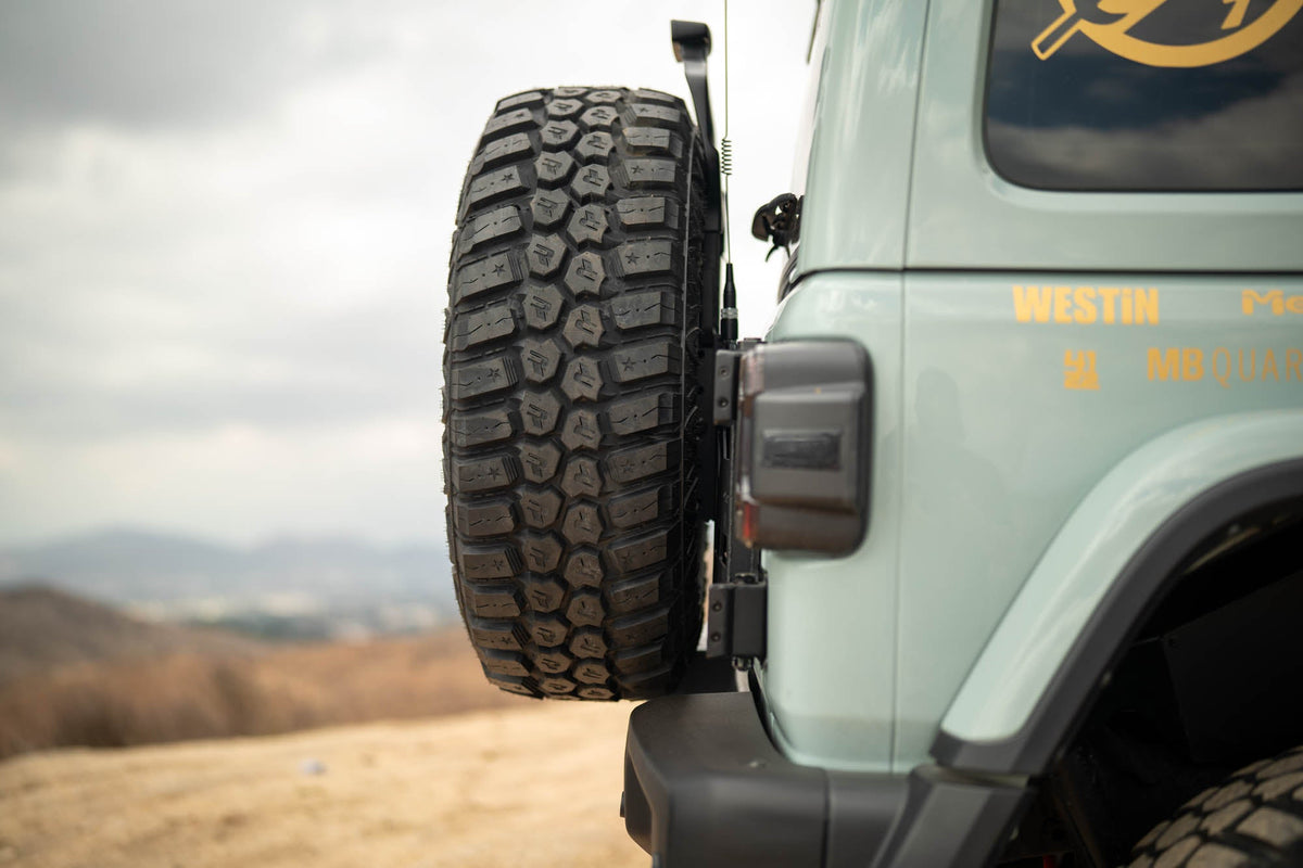 DV8 Offroad - 2018-2026 Jeep Wrangler JL Spare Tire Carrier - TCJL-15