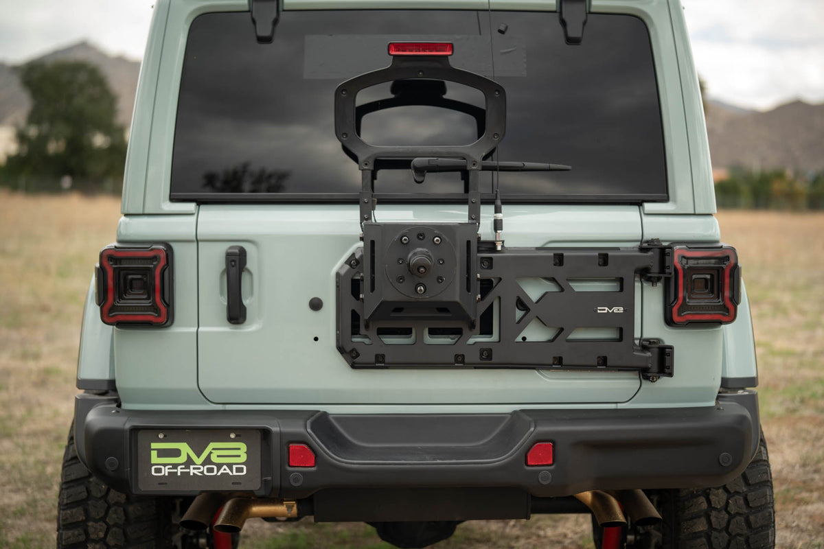 DV8 Offroad - 2018-2026 Jeep Wrangler JL Spare Tire Carrier - TCJL-15