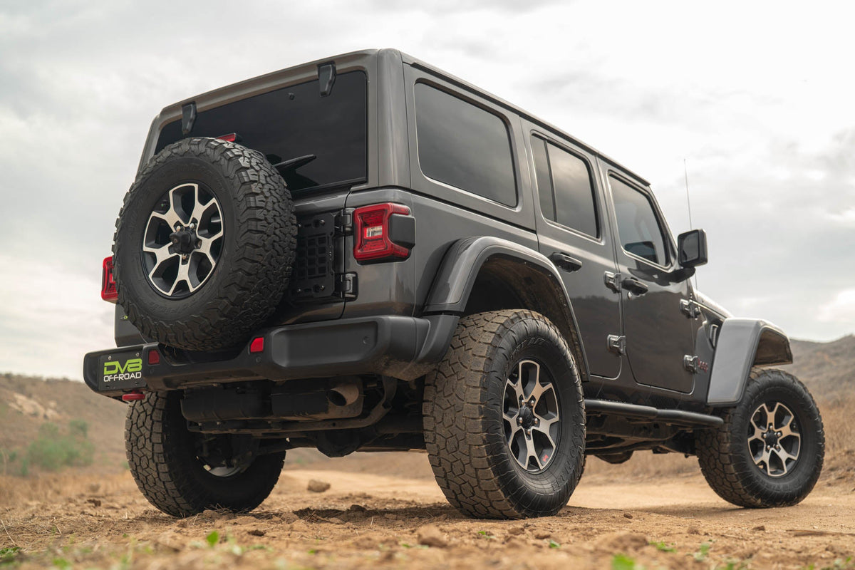 DV8 Offroad - 2018-2026 Jeep Wrangler JL Tailgate Reinforcement Molle Panel - TCJL-04