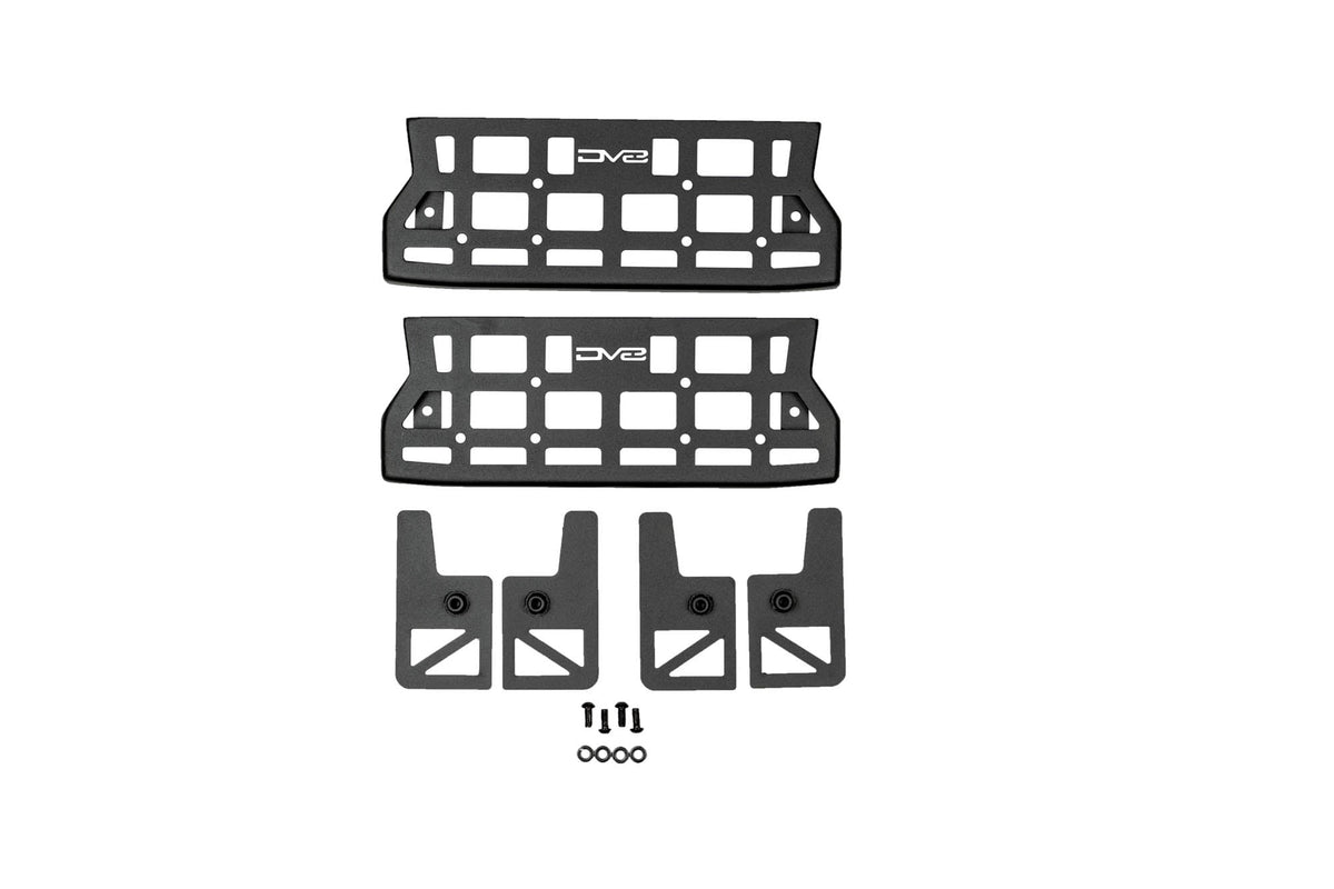 DV8 Offroad - 2018-2026 Jeep Wrangler & Gladiator Rubicon/Mojave | Seat Back Molle Pockets - MPJL-09