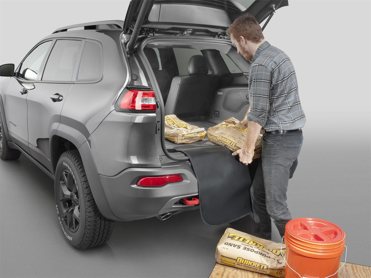 Weathertech - Cargo Liner w/Bumper Protector - Cocoa Behind 2nd Row Seating 21-26 Jaguar F-Pace - 431441SK