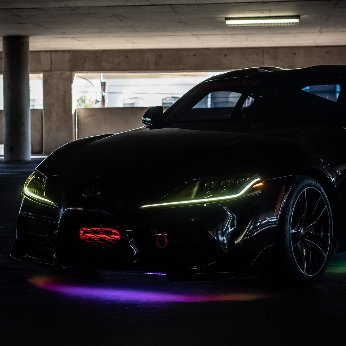 Velossa Tech - 2020+ Toyota GR Supra MK5 BIG MOUTH &quot;LIT KIT&quot; Ram Air Intake Snorkel