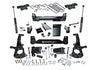 Superlift 11-19 Chevy Silv/GMC Sierra 2500 HD 6in Lift Kit w/ Superlift Rear Shocks - K150 - front view