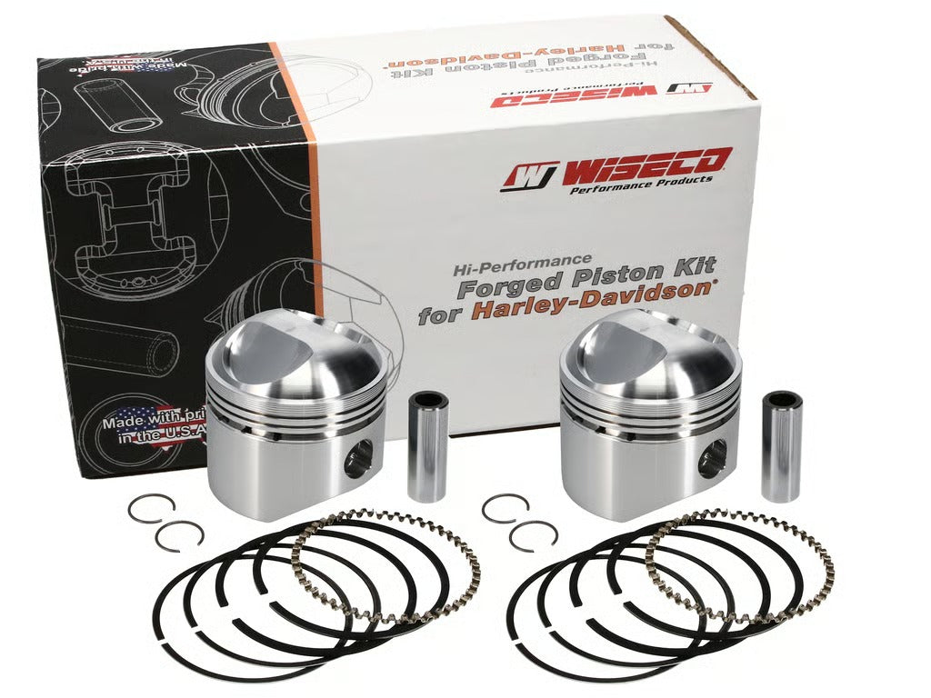 Wiseco HD Pan/Shovelhead (3517X-4012P8) Piston Kit - K1612