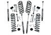 Superlift 18-20 Jeep Wrangler JL Unlimited 4 Dr 2.5in Lift Kit w/ Superlift Shadow Shocks - K188 - front view