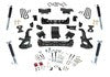 Superlift 2020 Chevrolet Silverado 2500/3500 HD 6in Lift Kit w/ Bilstein Shocks - K255B - front view