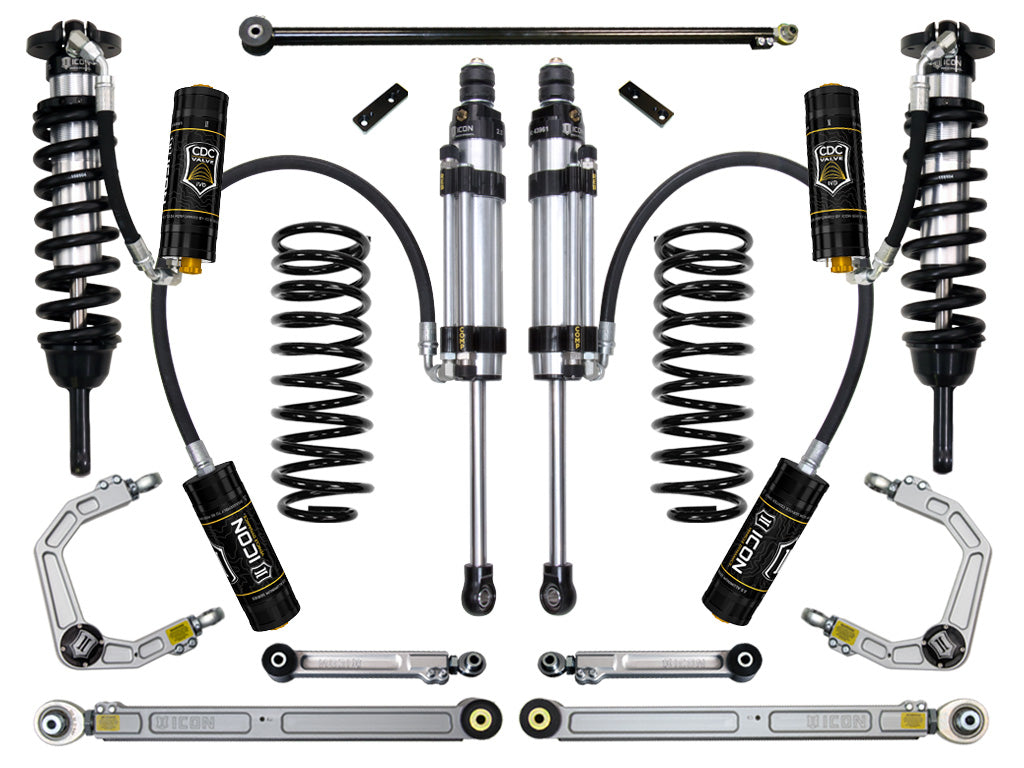 ICON 2010+ Toyota FJ/4Runner 0-3.5in Stage 8 Suspension System w/Billet Uca - K53068