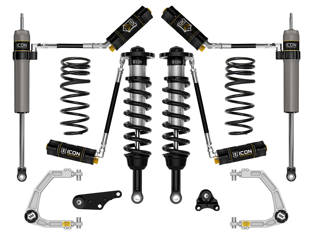 ICON 2024+ Toyota Tacoma 1.25in-3in Stage 5 Suspension System Billet w/ Triple Rate Spring - K53295S