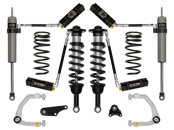 ICON 2024+ Toyota Tacoma 1.25in-3in Stage 5 Suspension System Billet w/ Triple Rate Spring - K53295S