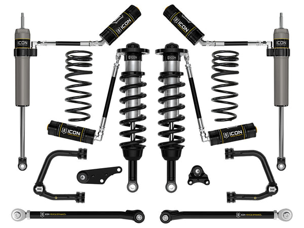ICON 2024+ Toyota Tacoma 1.25in-3in Stage 7 Suspension System Tubular w/ Triple Rate Spring - K53297TS