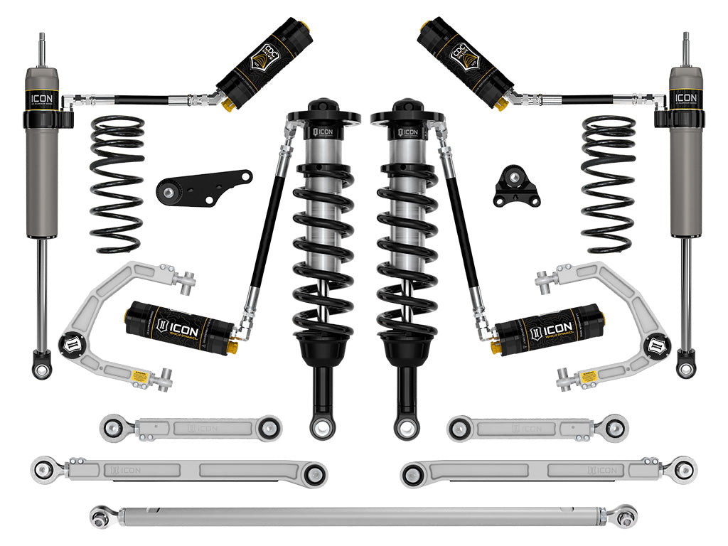 ICON 2024+ Toyota Tacoma 1.25in-3in Stage 11 Suspension System Billet - K53301