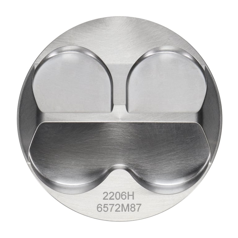 Wiseco Honda 4v DOME +6.5cc STRUTTED 87MM Piston Shelf Stock - 6572M87