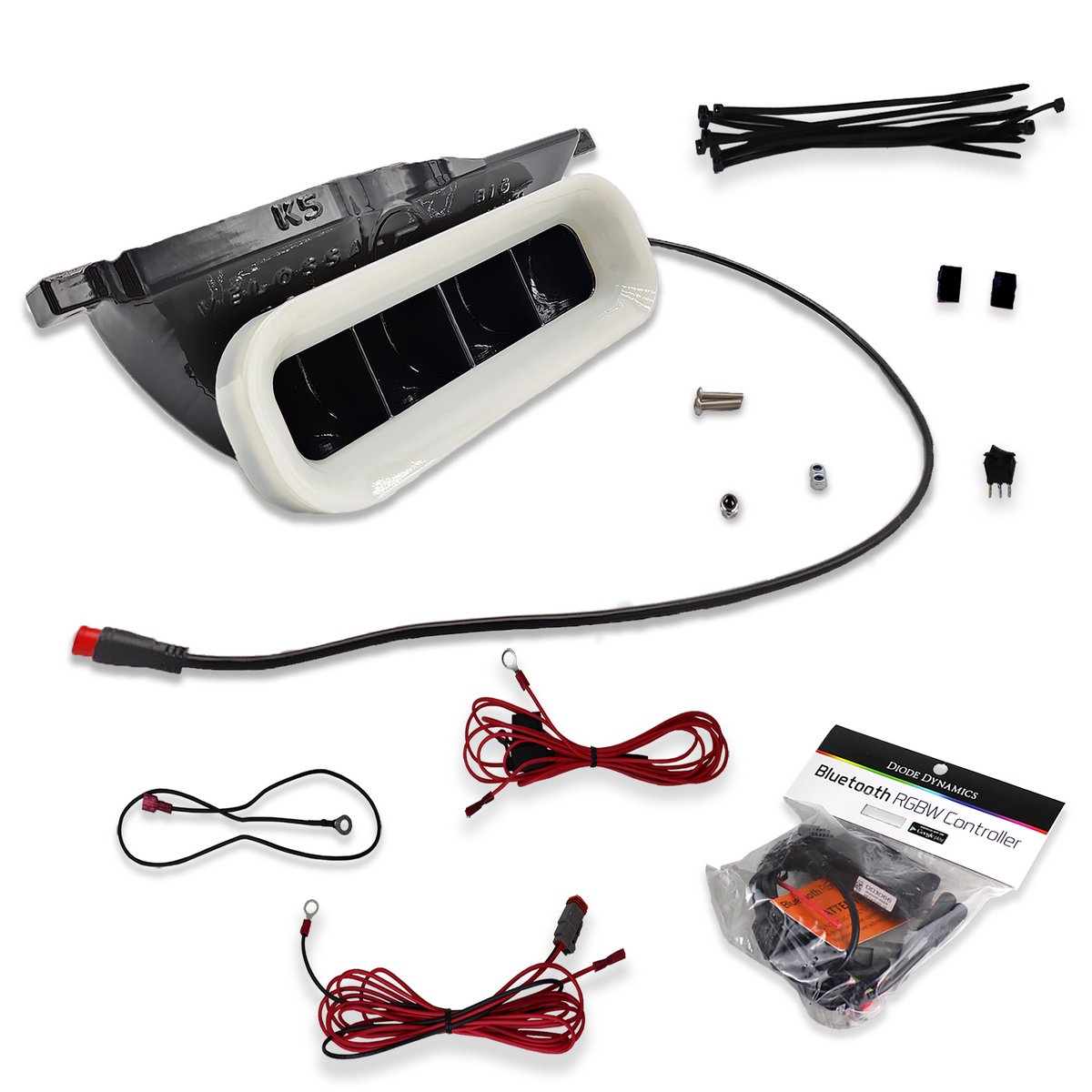 Velossa Tech - 2021+ Kia K5 GT/GT-Line BIG MOUTH &quot;LIT KIT&quot; Ram Air Intake Snorkel