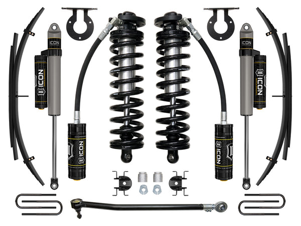 ICON 17-23 Ford F250/F350 2.5-3in Stage 3 Coilover Conversion System w/ Expansion Pack - K63143L