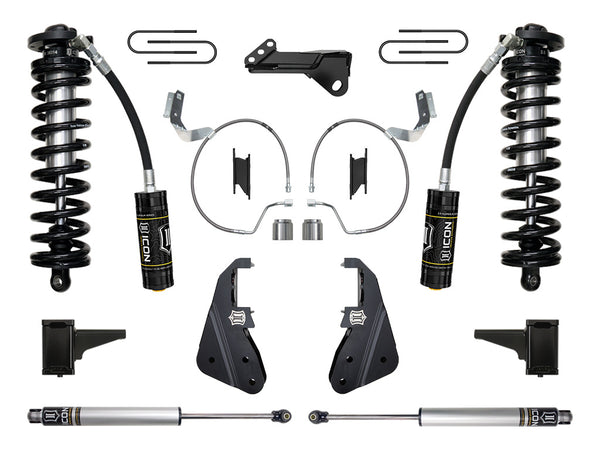 ICON 23-25 Ford F-250/F-350 Super Duty 4WD 4-5.5in Lift Stage Coilover Conversion System - K63171