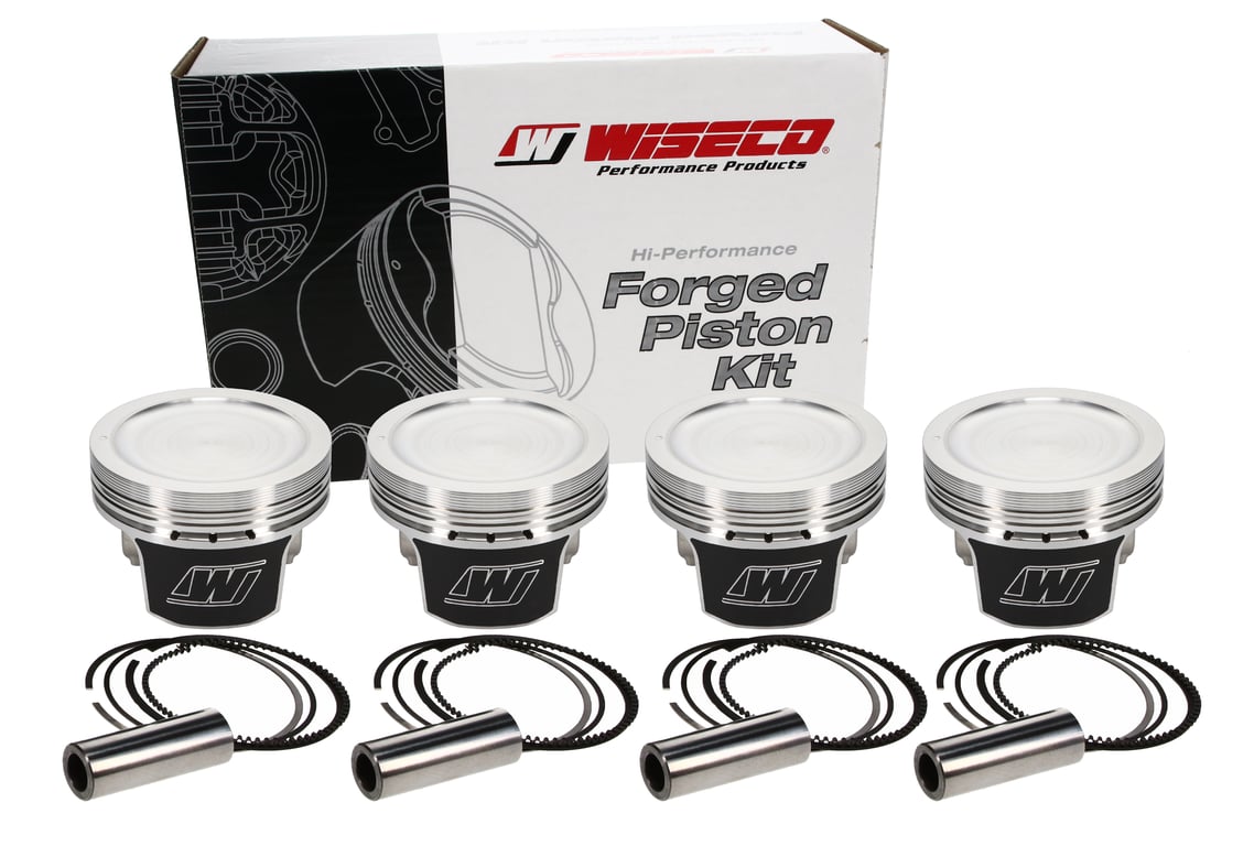 Wiseco Renault F7R 2.0L 16V Clio Williams Turbo 83.5mm Bore 8.5:1 CR Piston Kit *Built to Order* - KE178M835