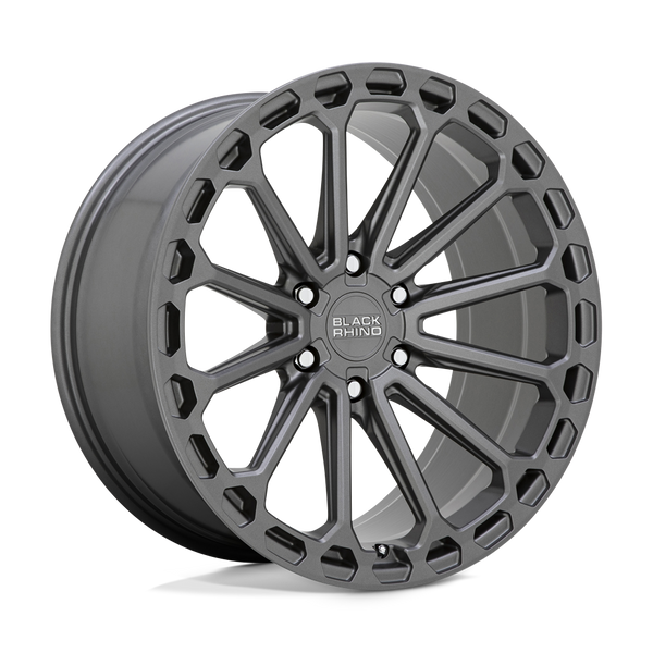 Black Rhino Hard Alloys Kaizen 17X9.5 6X114.3 +18MM Matte Gunmetal