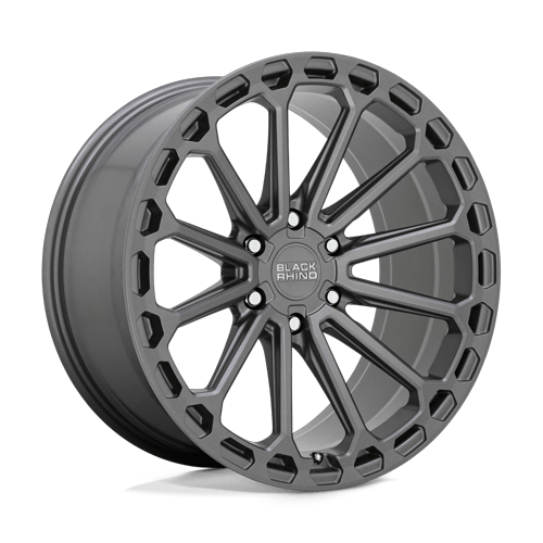 Black Rhino Hard Alloys Kaizen 17X9.5 6X135 +12MM Matte Gunmetal