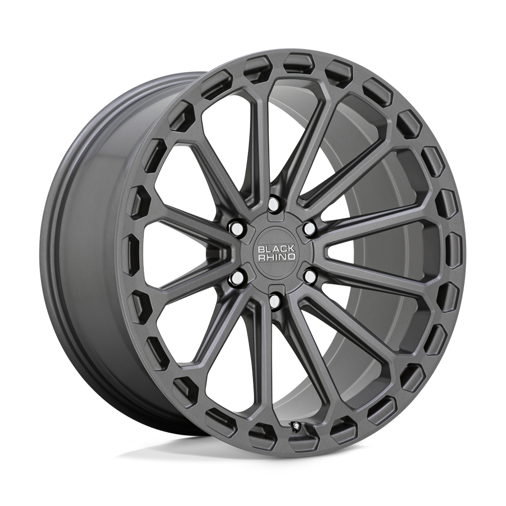 Black Rhino Hard Alloys Kaizen 17X9.5 6X139.7 -12MM Matte Gunmetal