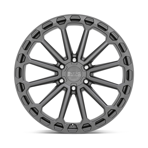 Black Rhino Hard Alloys Kaizen 17X9.5 6X114.3 +18MM Matte Gunmetal