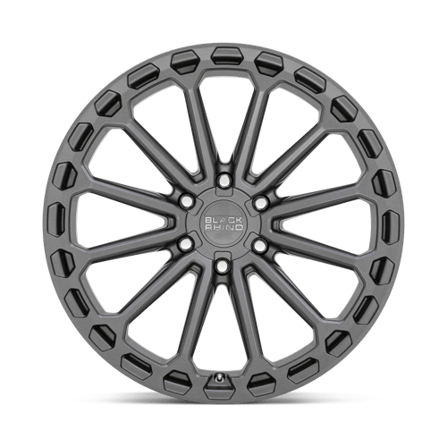 Black Rhino Hard Alloys Kaizen 20X9.5 6X114.3 +18MM Matte Gunmetal