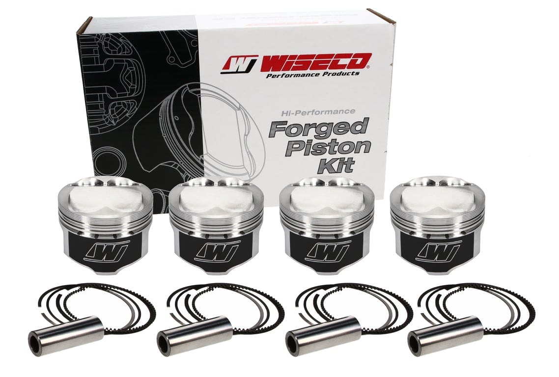 Wiseco Ford 1.6L 80.50 mm Bore 1.528in CH -0.50 CC Piston Set - KE151M805