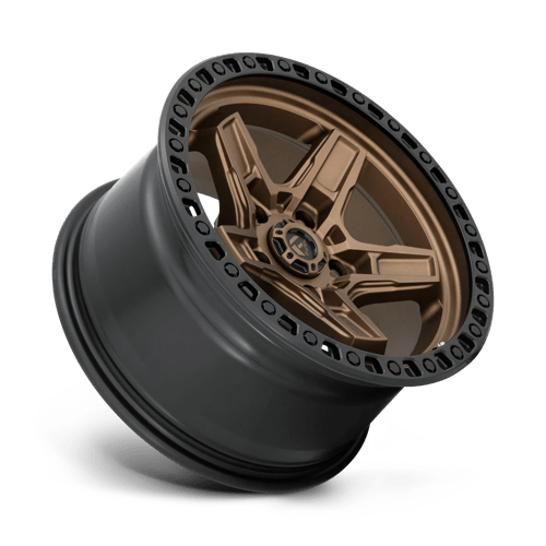 Fuel Off-Road Aluminum Wheels 17X9 Kicker D699 Matte Bronze Black Bead Ring